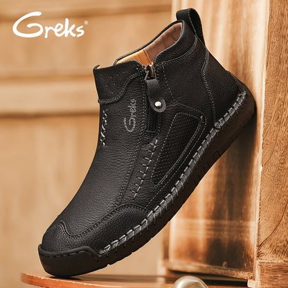 Men's Chukka Boots - Lightweight Design & Handcrafted Style – Black option – view 3