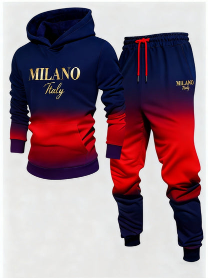 Men's Classic Outfit Set - Regular Fit – purple option – view 5