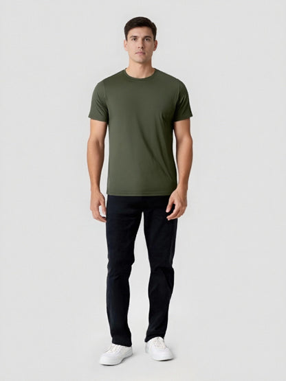 Men's Classic Performance T-Shirt - Crew Neck Short Sleeve – Sizes S–XXL detail view
