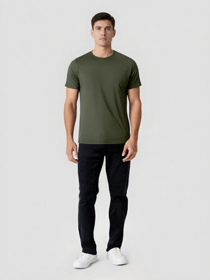 Men's Classic Performance T-Shirt - Crew Neck Short Sleeve – Sizes S–XXL detail view