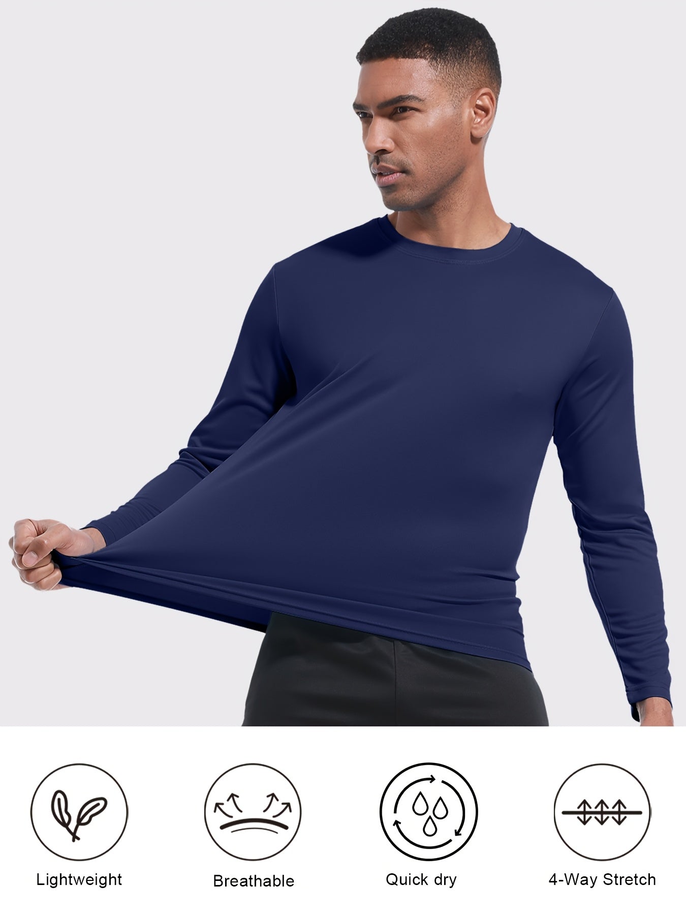 Men's Classic Performance T-Shirt - Regular Fit – 100% polyester / Sizes S–XXL detail view