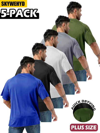 Men's Classic Performance T-Shirt - Regular Fit – Sizes 2XL–6XL – view 8