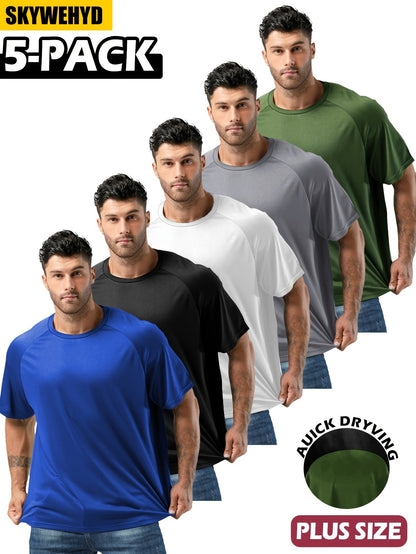 Men's Classic Performance T-Shirt - Regular Fit – Sizes 2XL–6XL – view 17