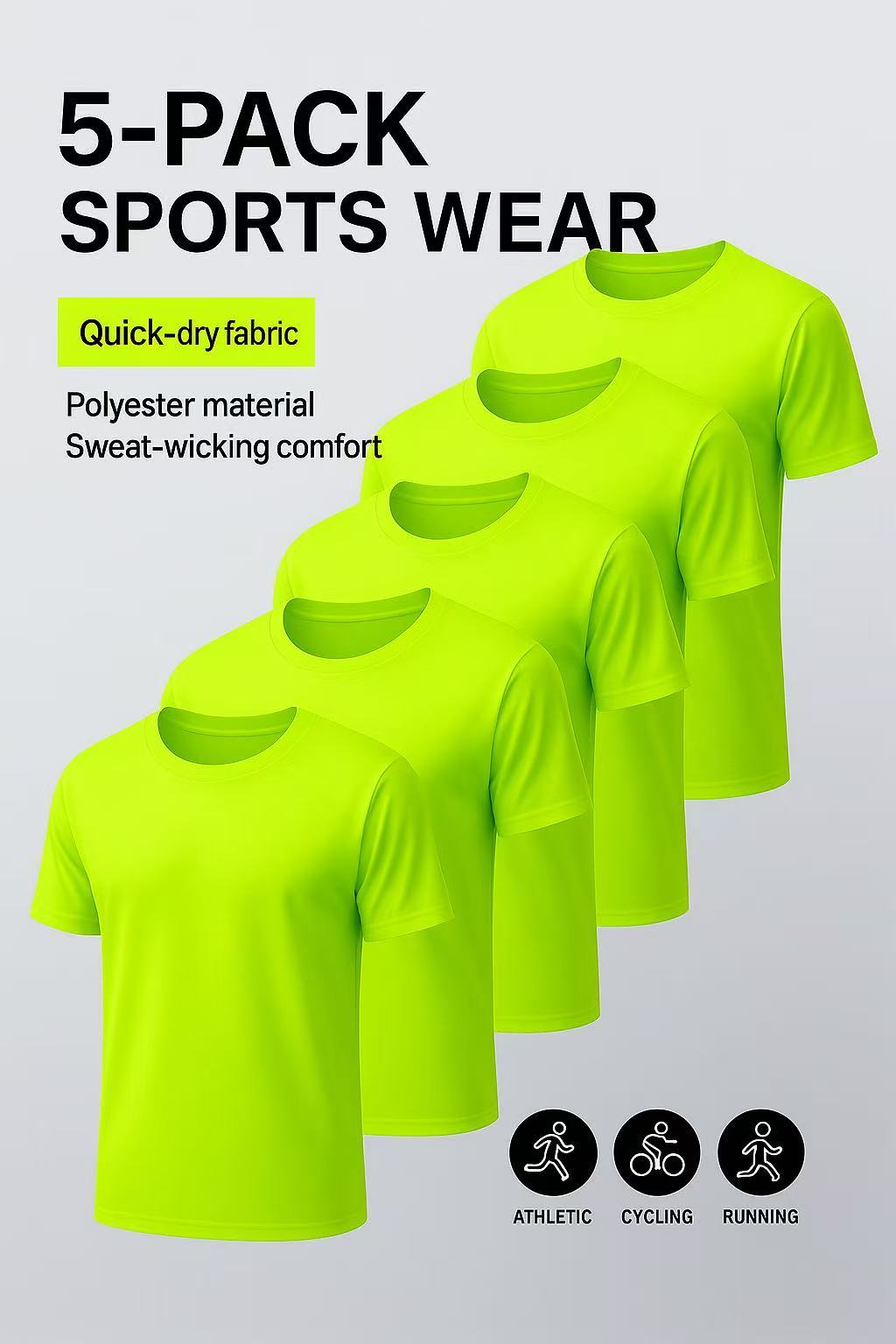 Men's Classic Performance T-Shirt - Regular Fit – Sizes S–XXXL detail view