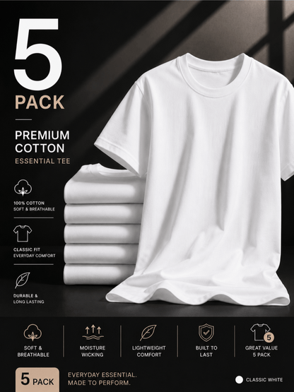 Men's Classic T-Shirt - Crew Neck Short Sleeve – main product image