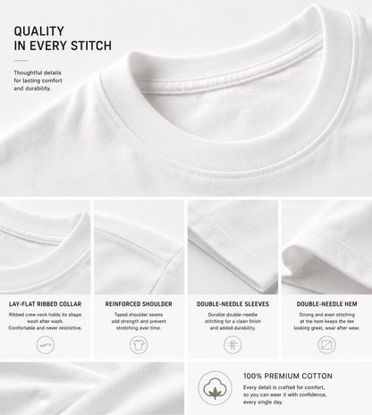 Men's Classic T-Shirt - Crew Neck Short Sleeve – view 8