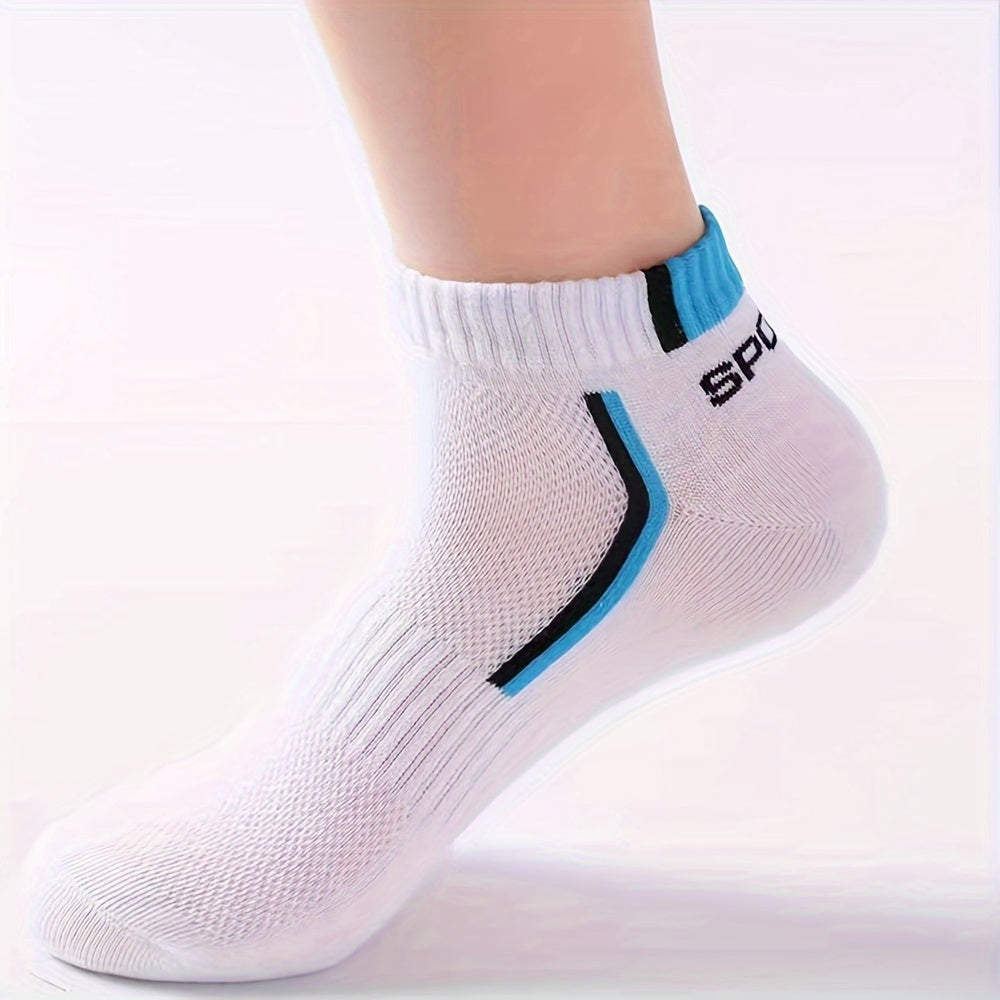 Men's Colorblock Ankle Socks - 30-Pair Pack – view 5