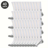 40 pairs-White