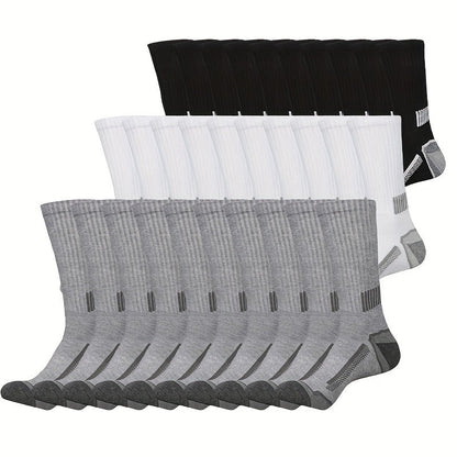 Men's Colorblock Crew Socks - 40-Pair Pack – view 8