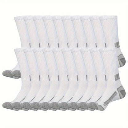 Men's Colorblock Crew Socks - 40-Pair Pack – view 9