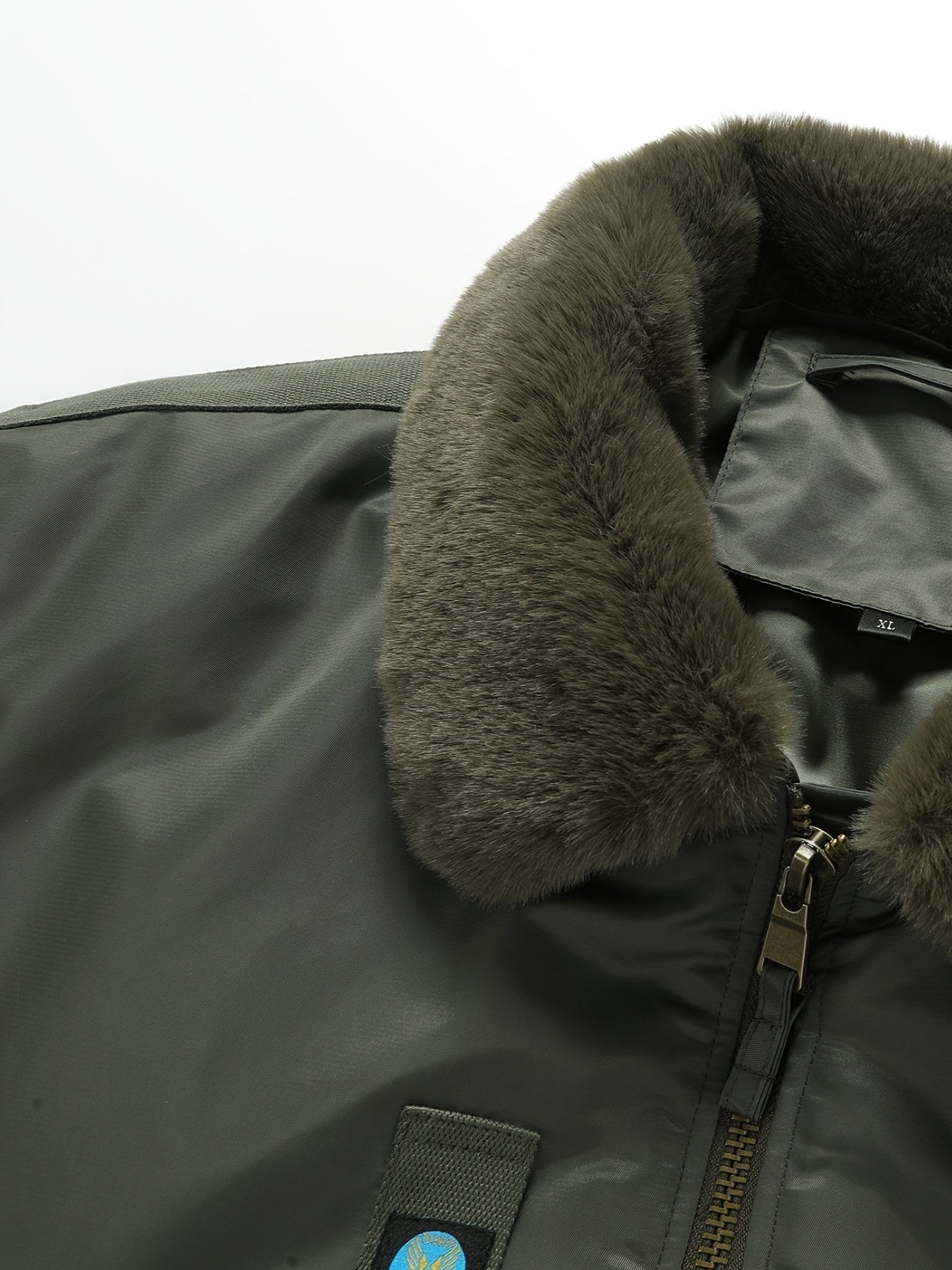 Men's Cozy Faux Fur Zip-Up Jacket – view 4