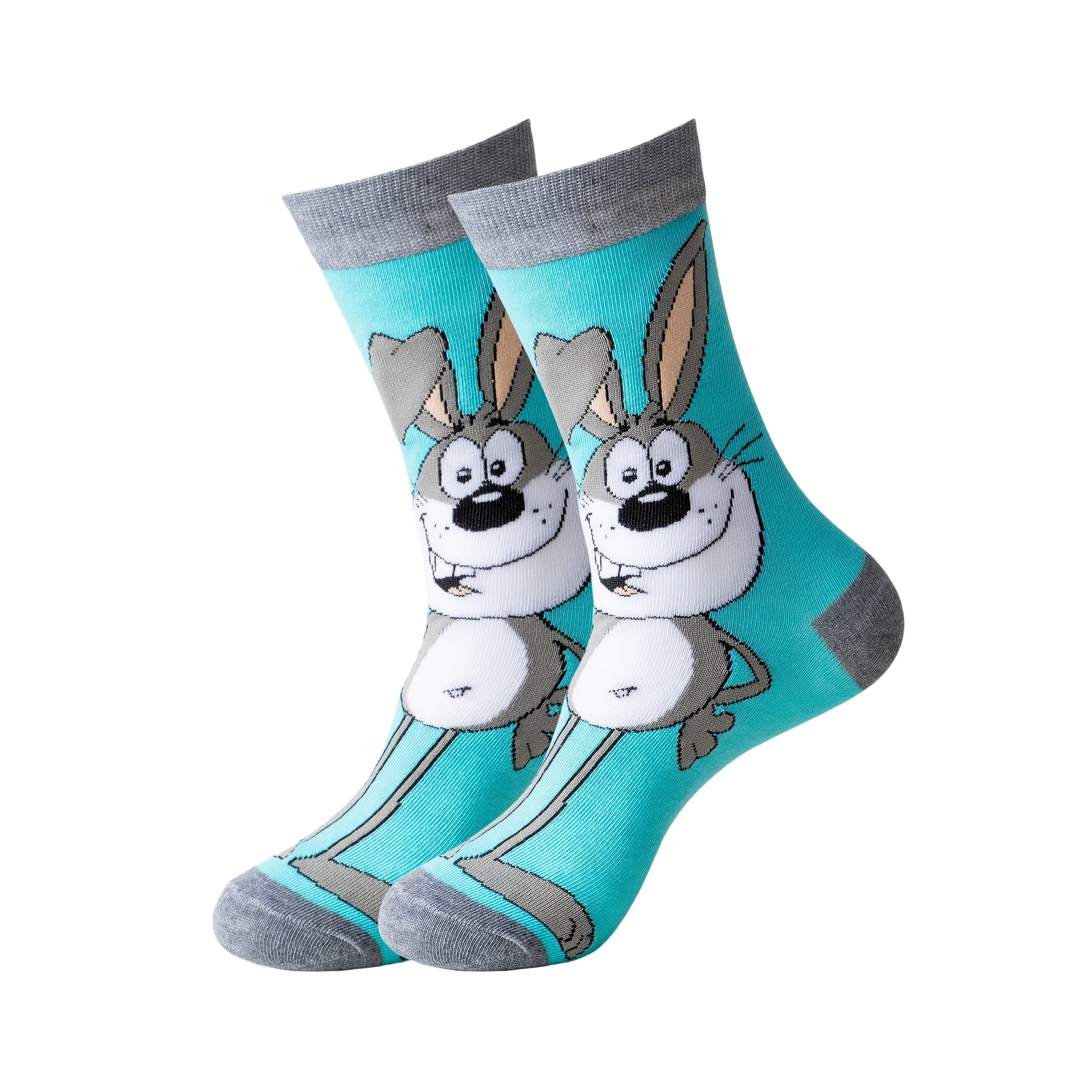 Men's Cute Print Crew Socks - 22-Pair Pack – See product label – view 5