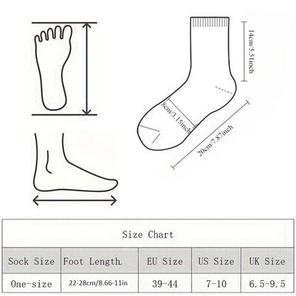 Men's Cute Print Crew Socks - 6-Pair Pack – view 5