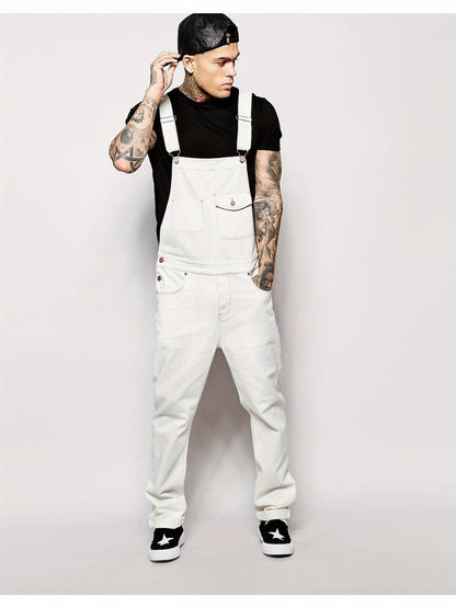 Men's Denim Overalls - Pocket Detail – Sizes M–XXXL – view 11