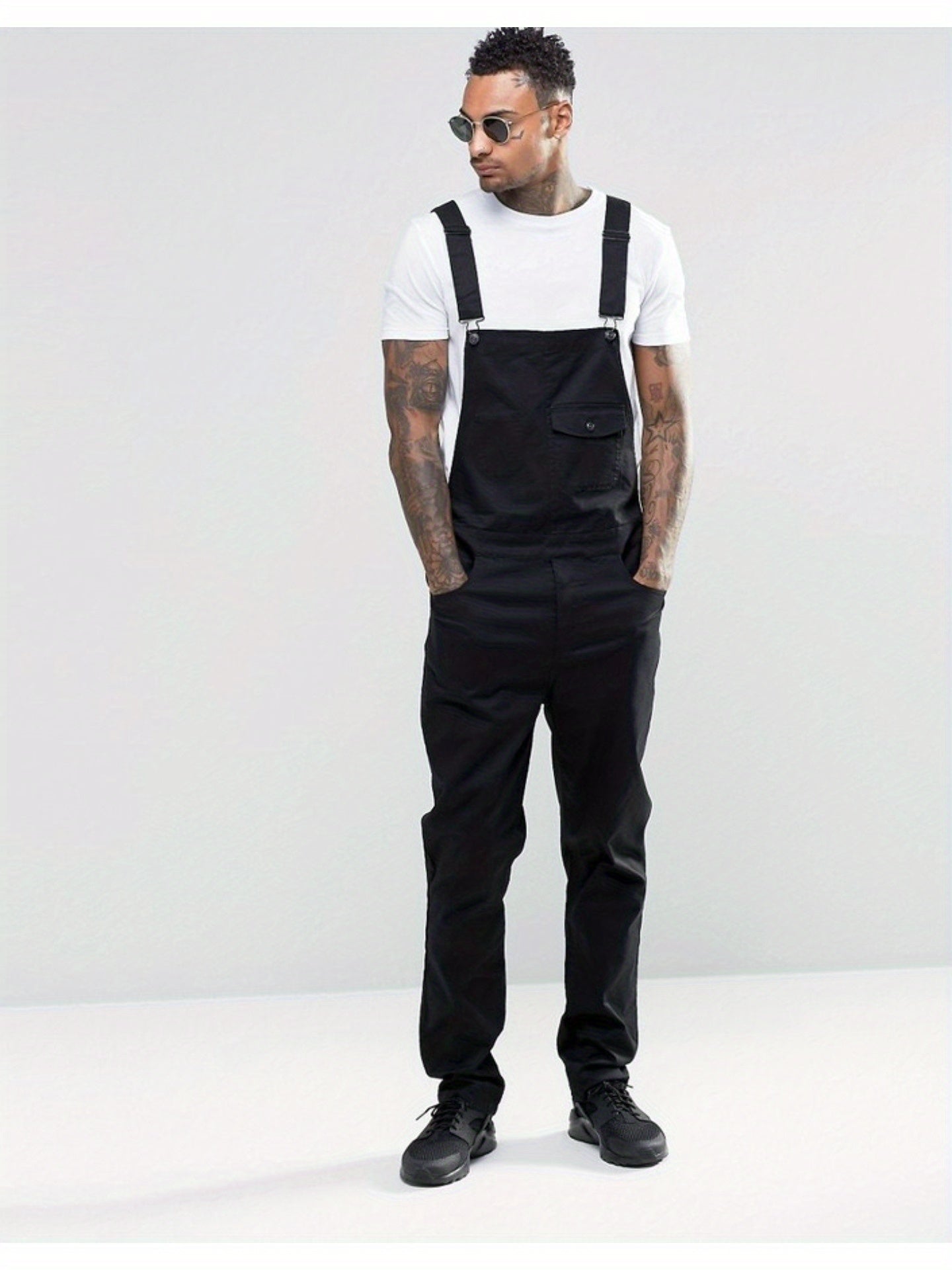 Men's Denim Overalls - Pocket Detail – Sizes M–XXXL – view 23