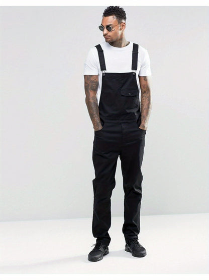 Men's Denim Overalls - Pocket Detail – Sizes M–XXXL – view 23