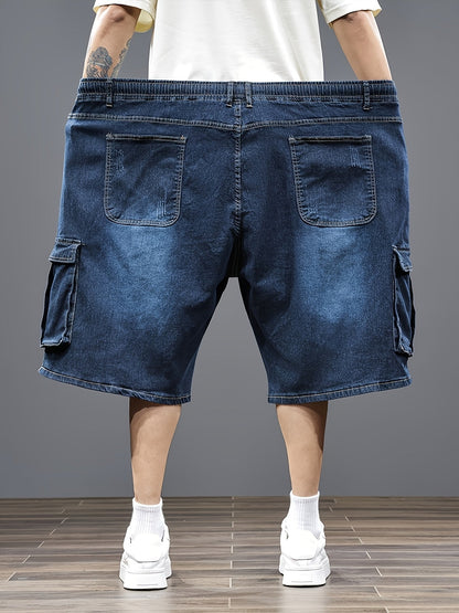 Men's Denim Shorts - Drawstring Waist – view 11