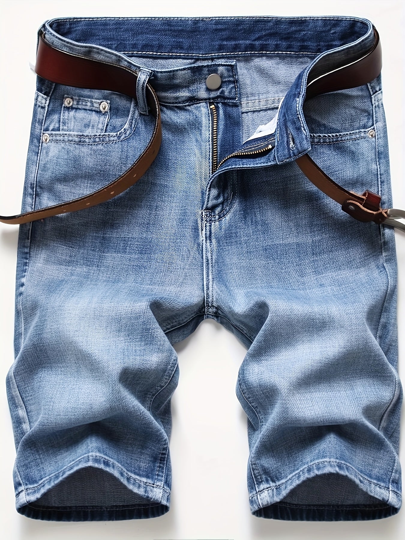 Men's Denim Shorts - Stretch With Pockets – view 4
