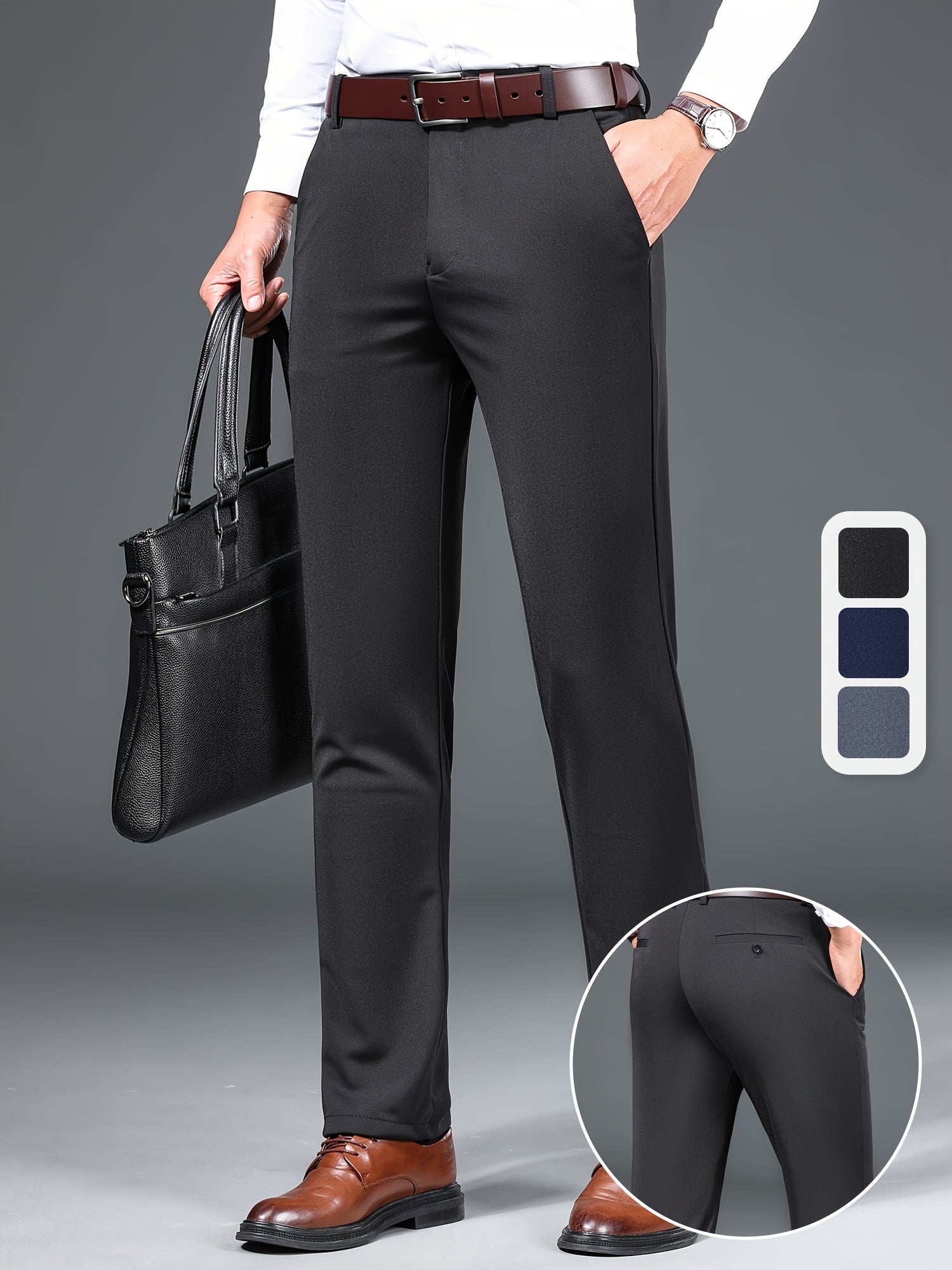 Men's Dress Pants - Quick Dry With Pockets – view 9