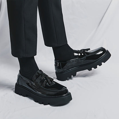 Men's Dress Shoes & Oxfords - Everyday Comfort & Durable Sole – Black detail view