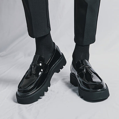 Men's Dress Shoes & Oxfords - Everyday Comfort & Durable Sole – Black detail view
