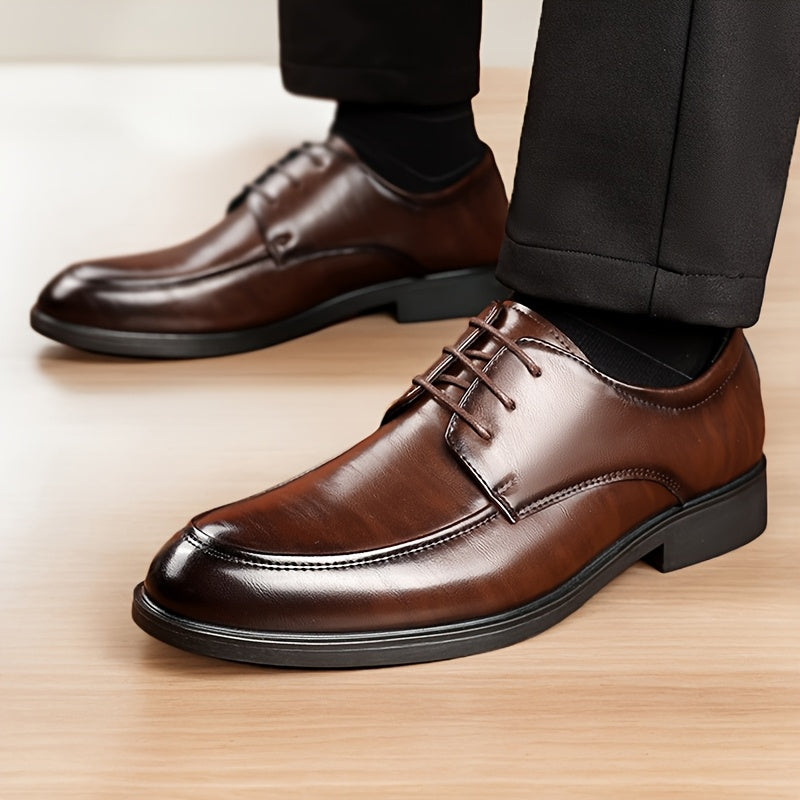 Men's Dress Shoes & Oxfords - Everyday Comfort & Durable Sole – Black Lace – view 2