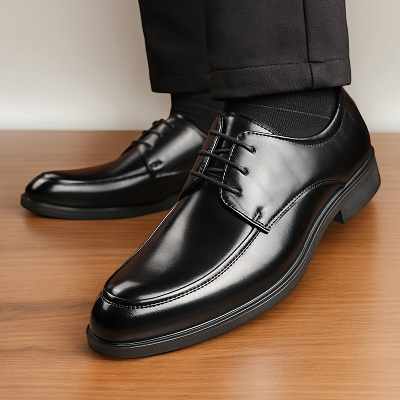 Men's Dress Shoes & Oxfords - Everyday Comfort & Durable Sole – Black Lace – view 6