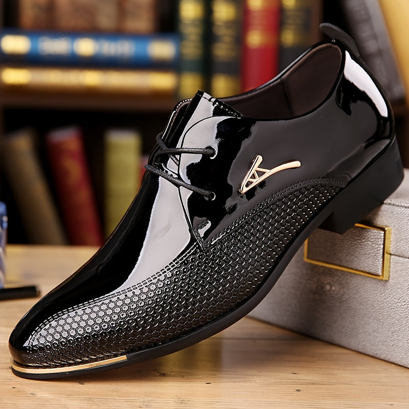 Men's Dress Shoes & Oxfords - Everyday Comfort & Durable Sole – Dark Brown – Brown option – view 4