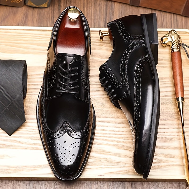 Men's Dress Shoes & Oxfords - Handcrafted Style – Black option – view 2