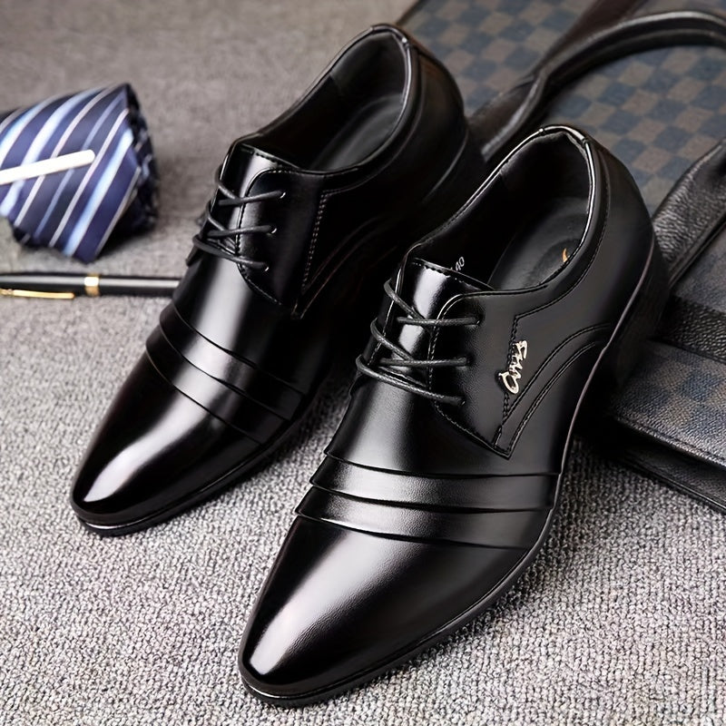 Men's Dress Shoes & Oxfords - Lace-Up for Everyday Wear – Black – main product image