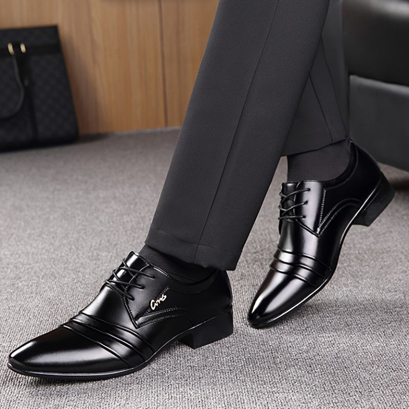Men's Dress Shoes & Oxfords - Lace-Up for Everyday Wear – Black – view 2