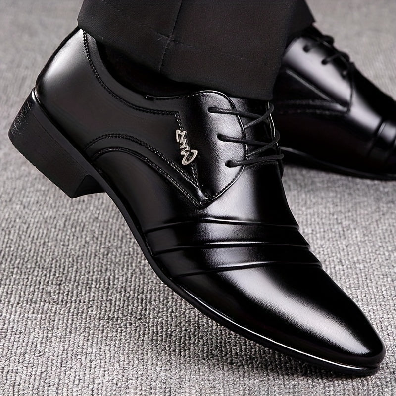 Men's Dress Shoes & Oxfords - Lace-Up for Everyday Wear – Black – view 4