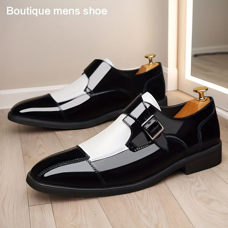 Men's Dress Shoes & Oxfords - Non-Slip Sole – 6-Variant Selection – Black option – main product image