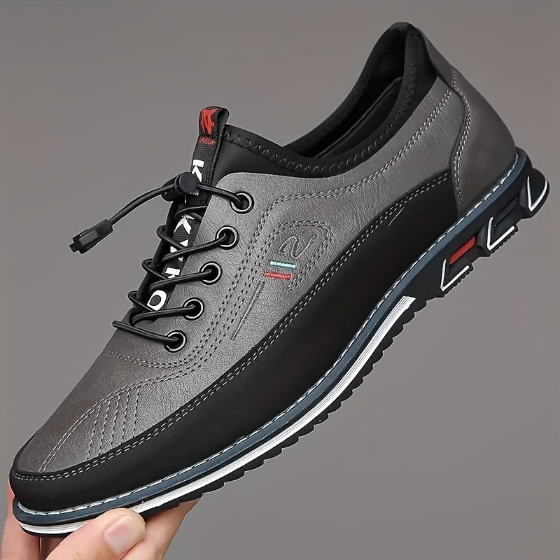 Men's Dress Shoes & Oxfords - Non-Slip Sole & Breathable Comfort – Black option – main product image