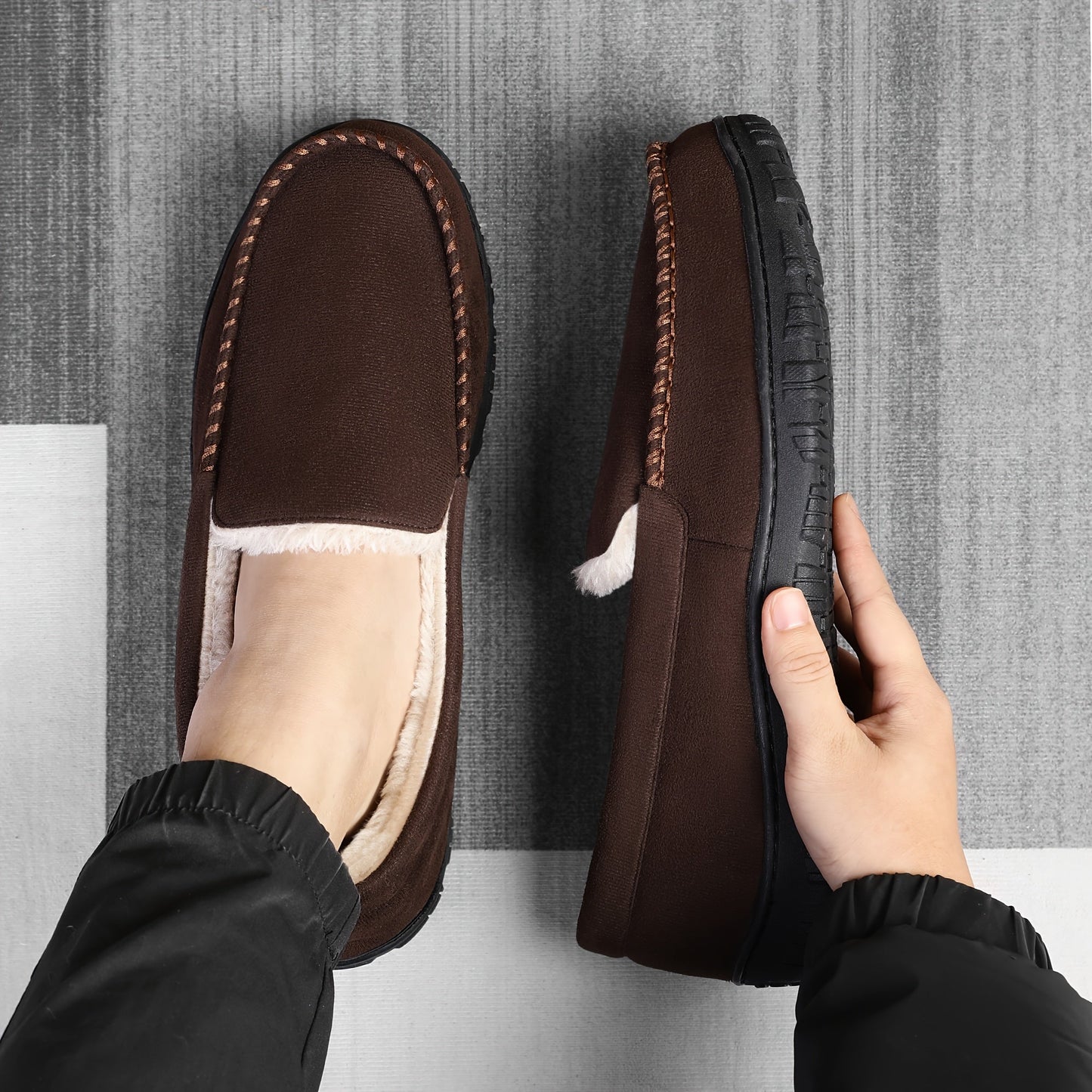 Men's Dress Shoes & Oxfords - Non-Slip Sole & Warm Lining – view 7
