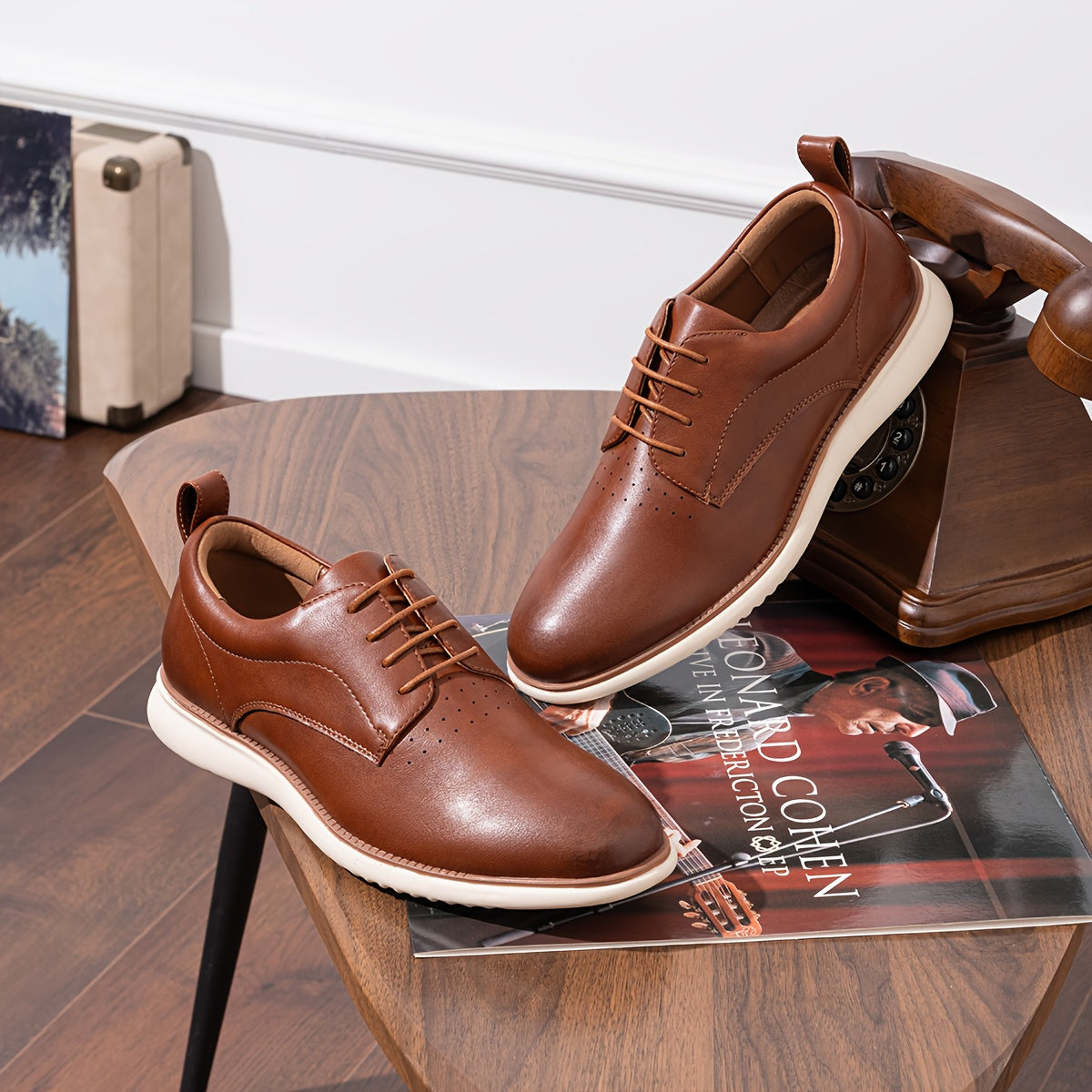 Men's Dress Shoes & Oxfords - Non-Slip Sole Cushioned Comfort for Beach & Water – view 5