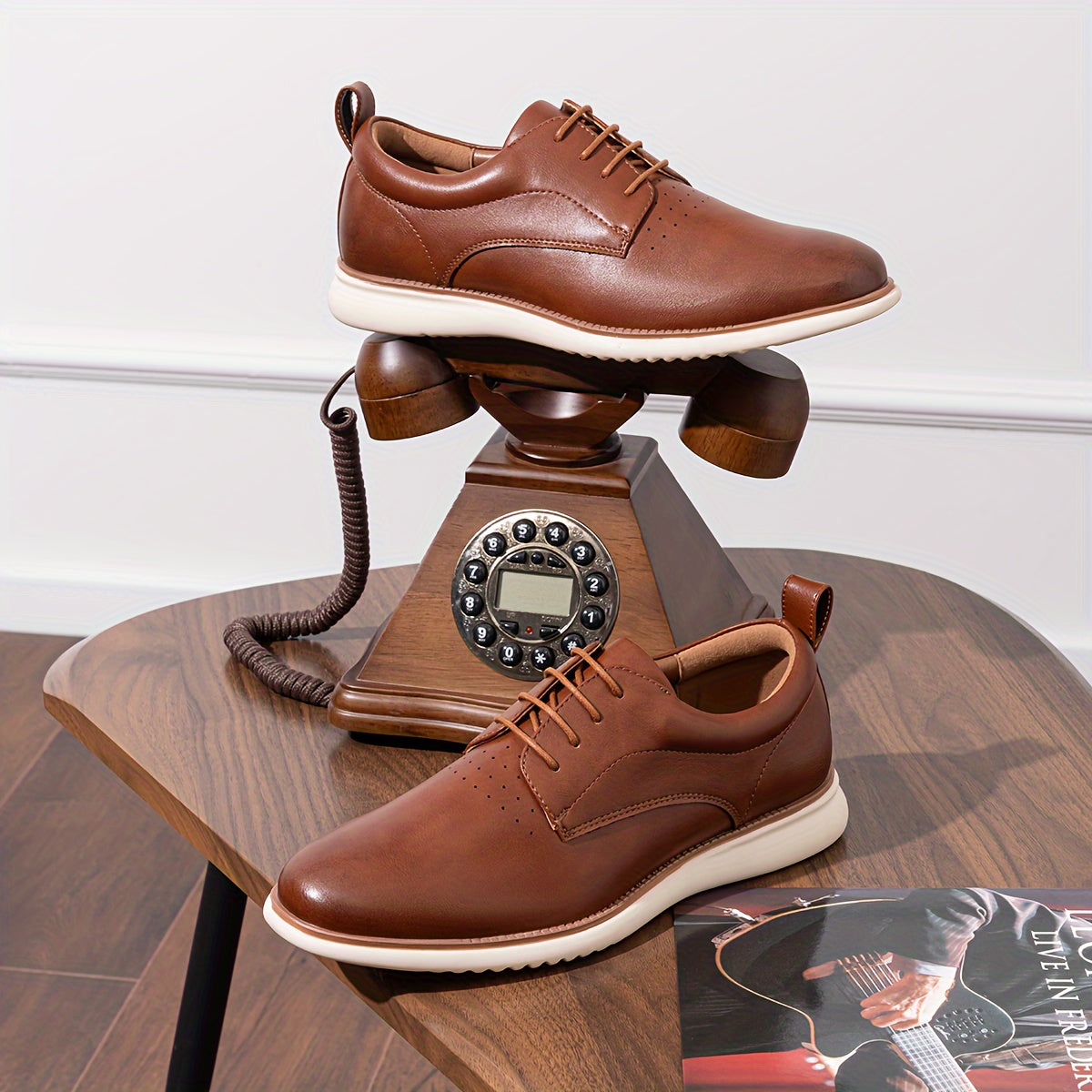 Men's Dress Shoes & Oxfords - Non-Slip Sole Cushioned Comfort for Beach & Water – view 6