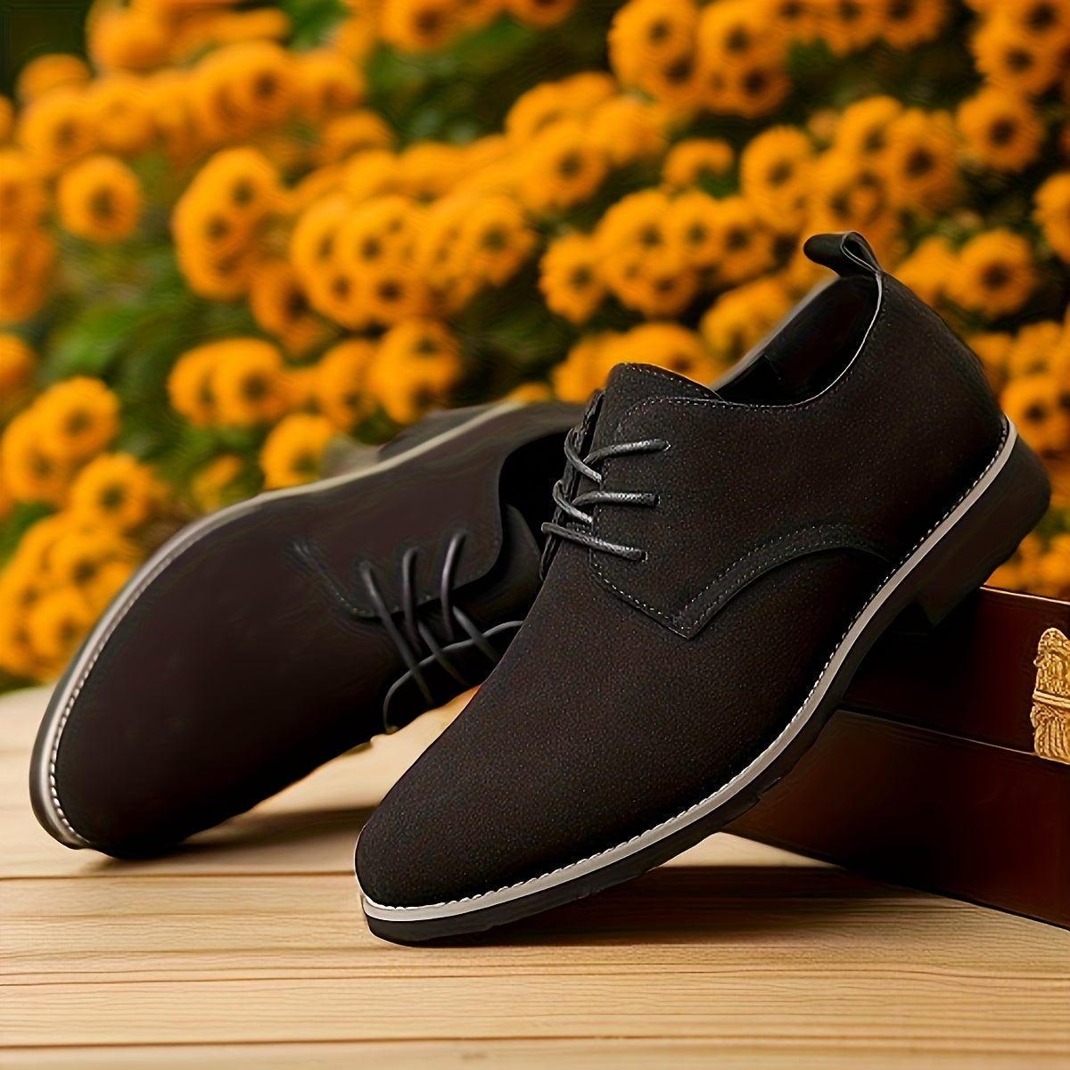 Men's Dress Shoes & Oxfords - Non-Slip Sole for Outdoor & – view 4