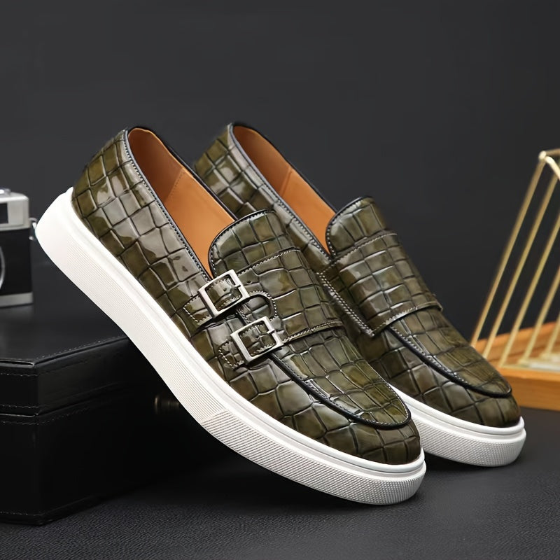 Men's Dress Shoes & Oxfords - Non-Slip Sole – Green / Blue – main product image