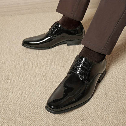 Men's Dress Shoes & Oxfords - Non-Slip Sole Lace-Up for Beach & Water – Black / White – main product image