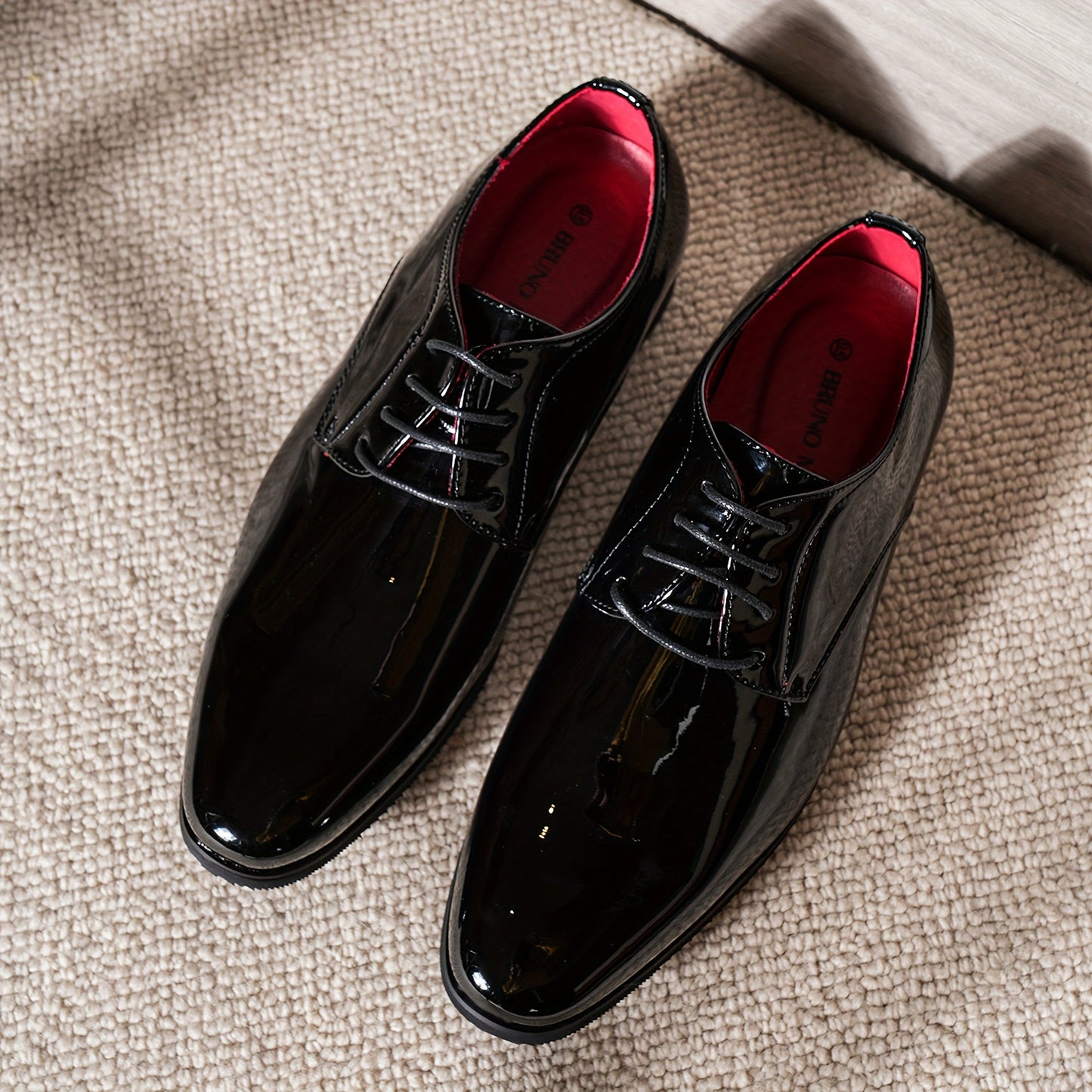 Men's Dress Shoes & Oxfords - Non-Slip Sole Lace-Up for Beach & Water – Black / White – view 6