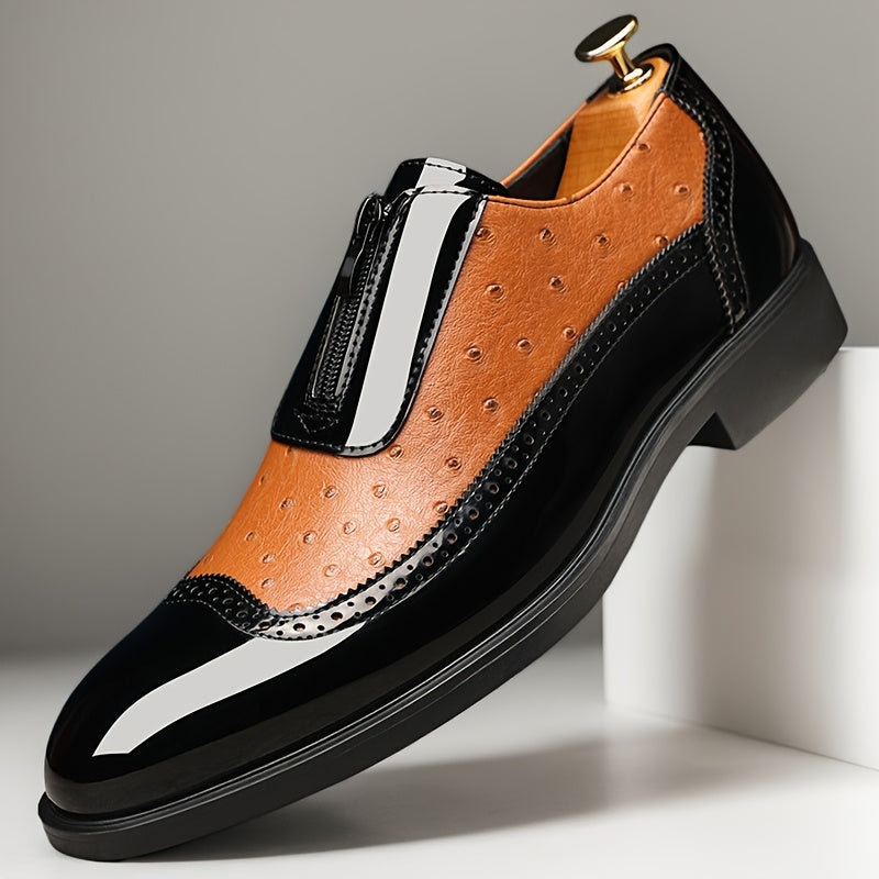 Men's Dress Shoes & Oxfords - Non-Slip Sole – Navy Color – Navy option – view 4