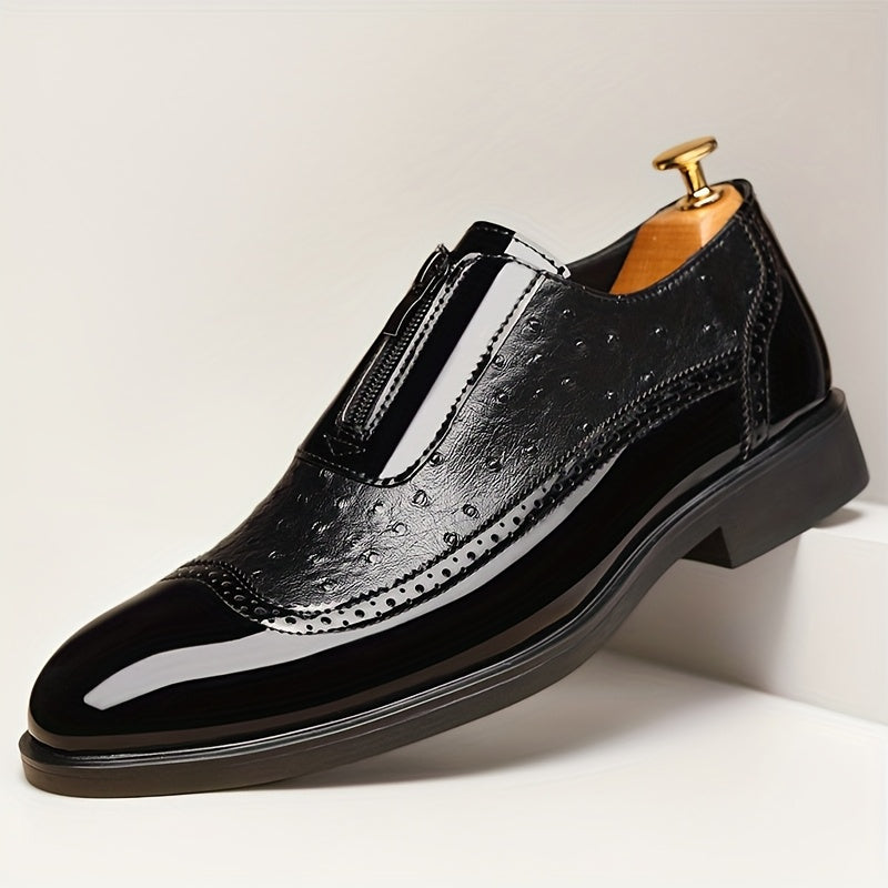 Men's Dress Shoes & Oxfords - Non-Slip Sole – Navy Color – Navy option – view 6