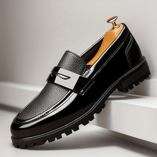 Men's Dress Shoes & Oxfords - Non-Slip Sole Slip-On for Beach & Water – Black option – main product image
