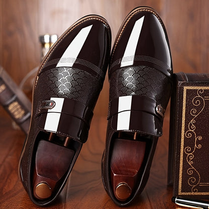 Men's Dress Shoes & Oxfords - Slip-On for Everyday Wear – Black / Dark Brown – view 7