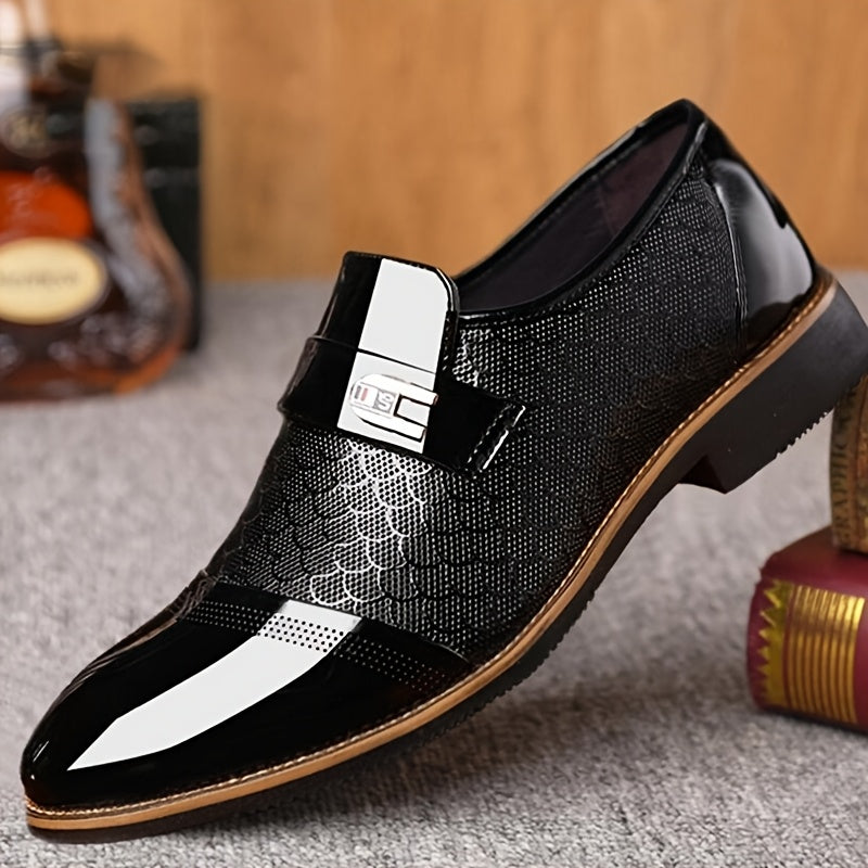 Men's Dress Shoes & Oxfords - Slip-On for Everyday Wear – Black / Dark Brown – view 8