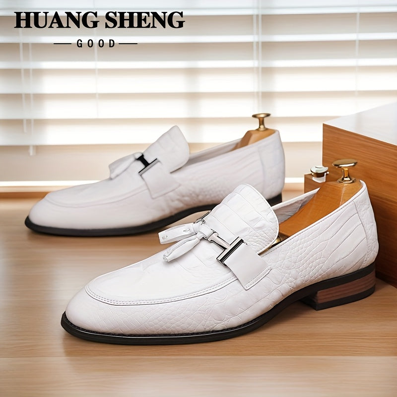 Men's Dress Shoes & Oxfords - Slip-On for Everyday Wear – Dark Brown / Black – view 2