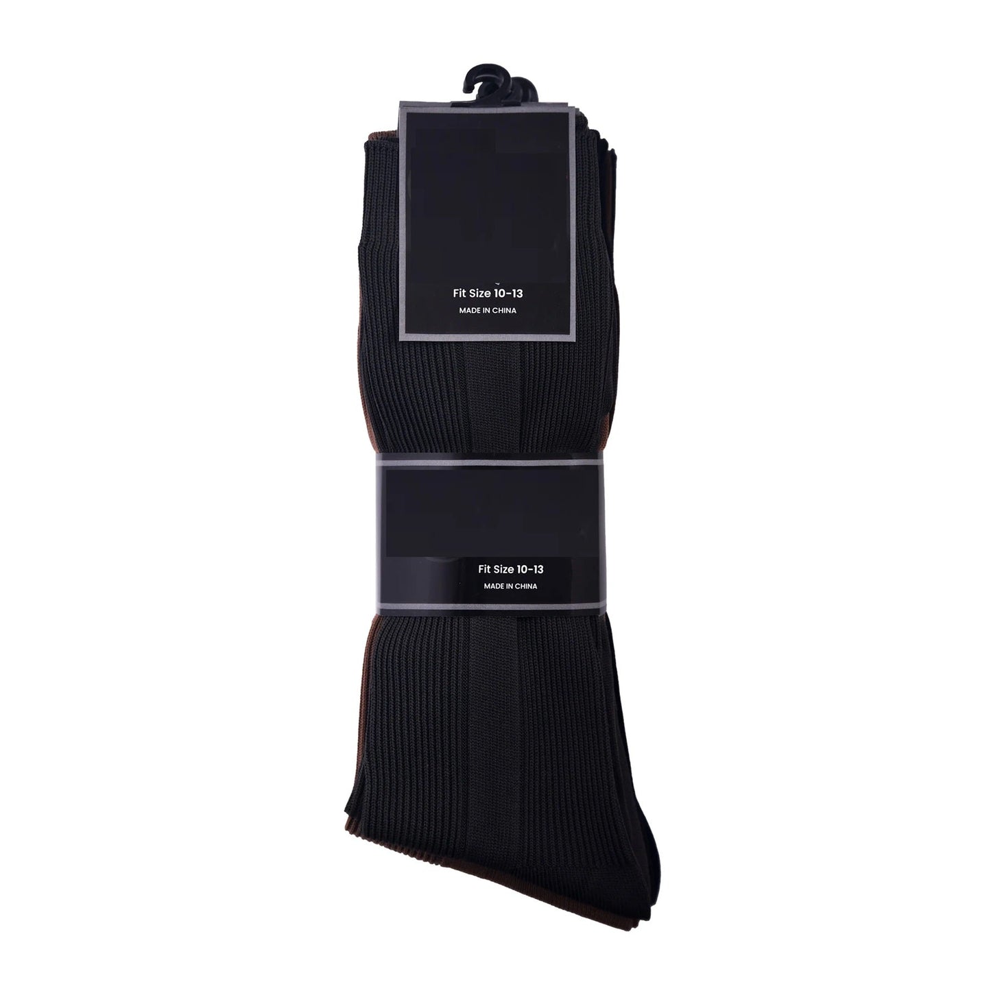 Men's Dress Socks - Business Comfort – Black Pairs – view 13