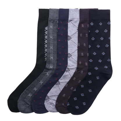 Men's Dress Socks - Business Comfort – Black Pairs – Black option – view 7
