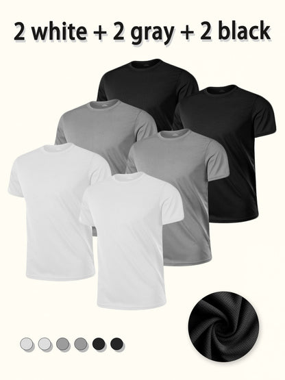 Men's Essential T-Shirt - Crew Neck Short Sleeve – Sizes S–XXL – main product image